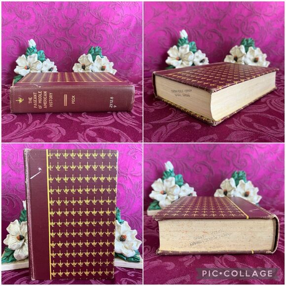 1947 Vintage Book: The Pageant of Middle American History First Edition (stated) - Picture 2 of 12